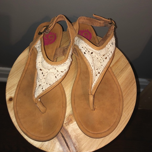 rocket dog crochet flip flops